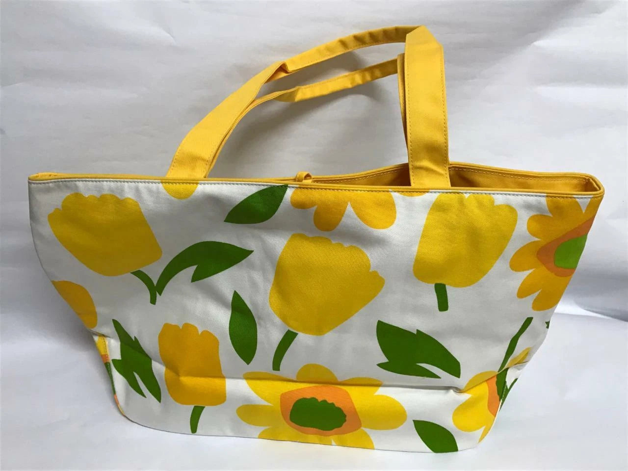 CH888 Authentic Jim Thompson Rare Limited Edition Daisy Flower Big Canvas Bag (G014)