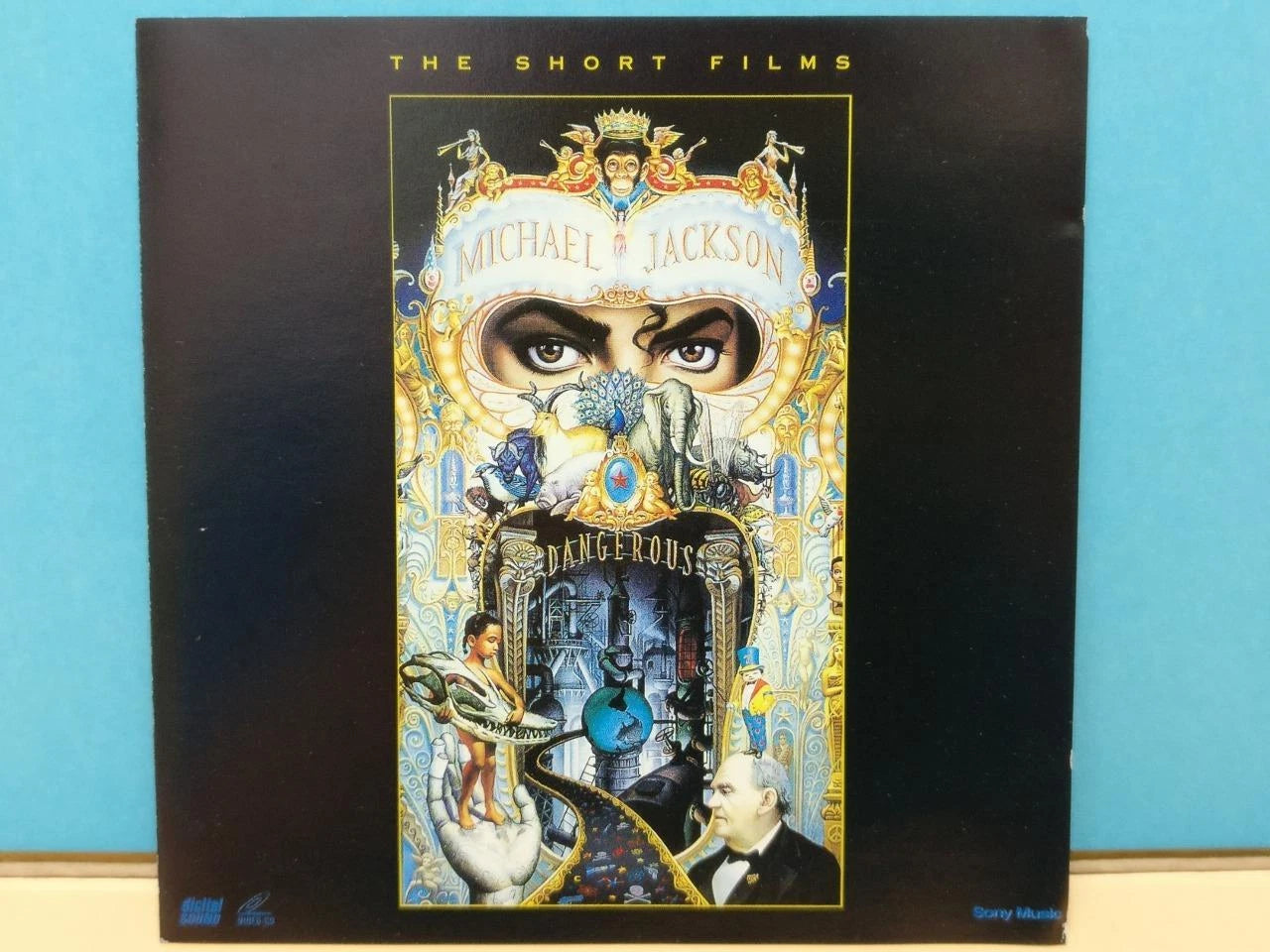 CH888 Michael Jackson MJ Dangerous 1993 Rare Asia Gold Video CD English VCD x2 ZN312