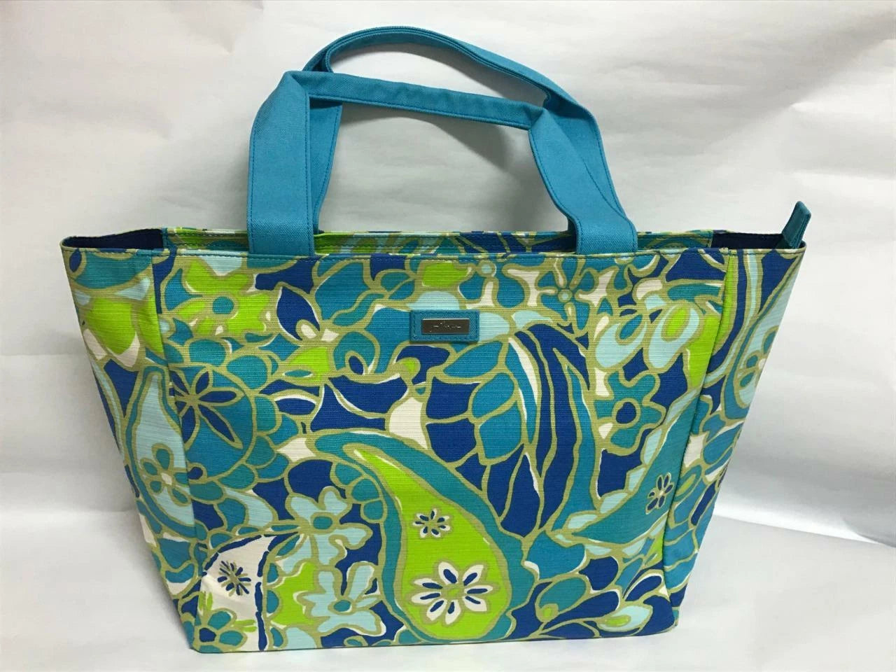 CH888 Authentic Jim Thompson Rare Limited Edition Abstract Art Canvas HandBag (G012)