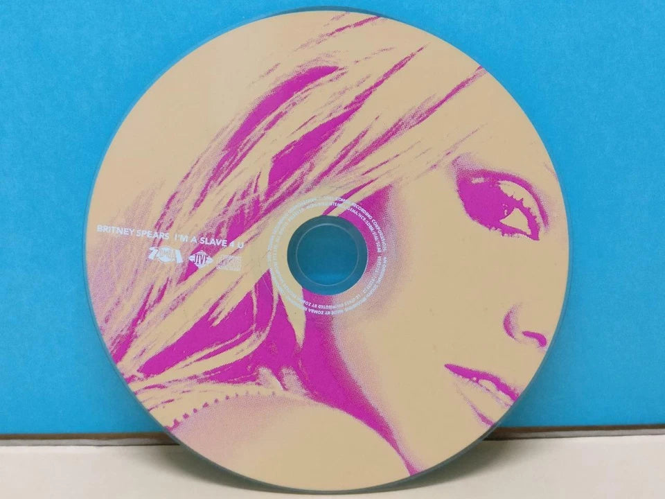 CH888 Britney Spears Singles I'm A Slave For You 2001 Rare Singapore English CD ZN252