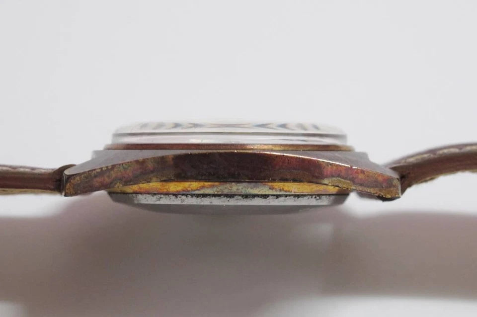 CH888 Vintage Tissot Carrousel Orange Dial Unisex Automatic Watch (TP044)