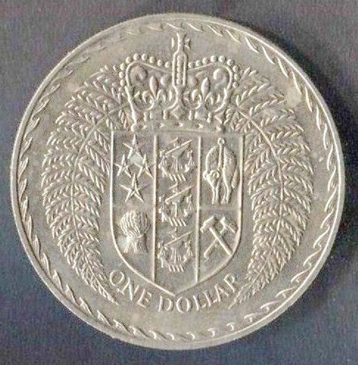 CH888 New Zealand 1971 Nickel Coin (OC236)