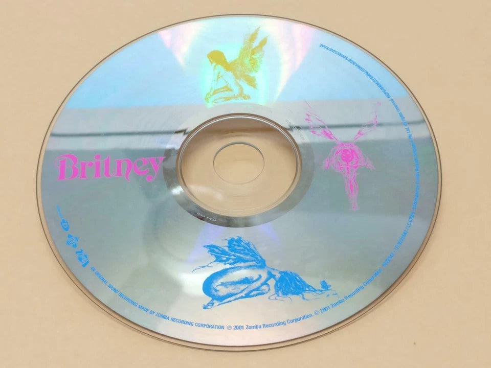 CH888 Britney Spears Britney 2001 Rare Singapore Enhanced English CD ZN251