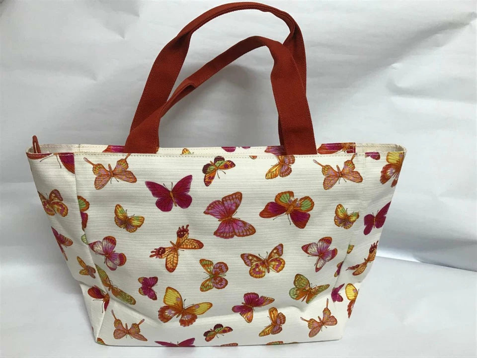 CH888 Authentic Jim Thompson Rare Limited Edition Butterfly Canvas Bag 1 Only (G013)