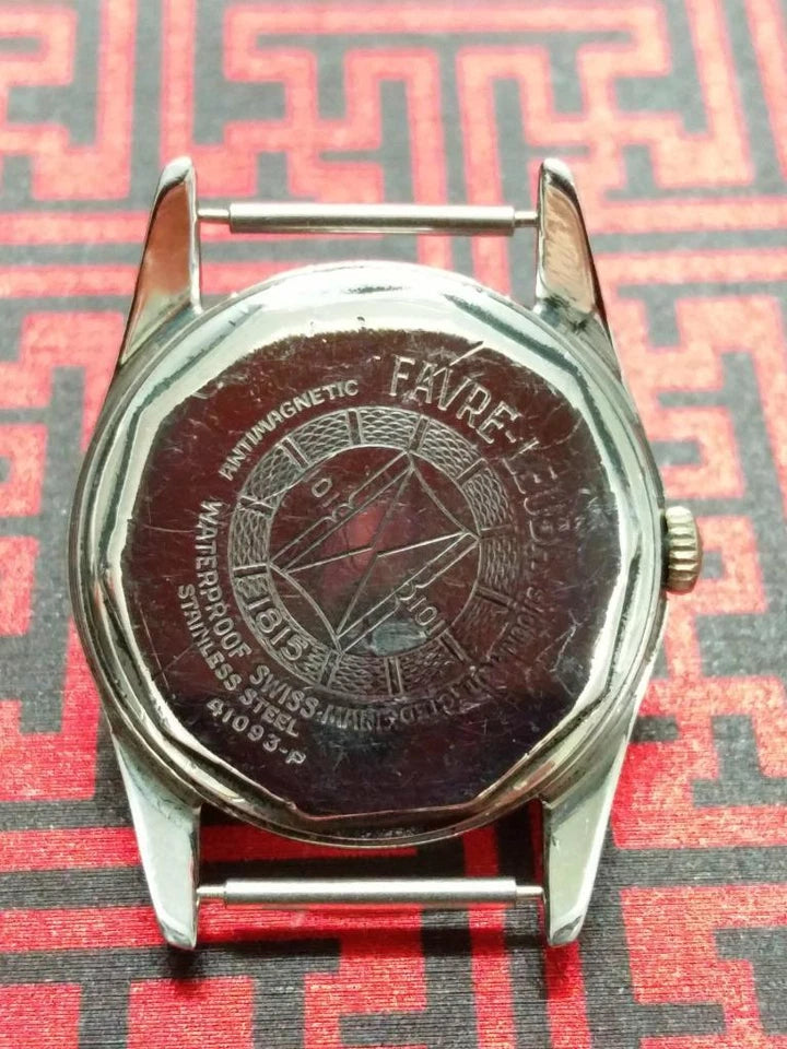 CH888 Vintage Midsize Favre Leuba Sea King Manual Winding Watch Head (TP358)