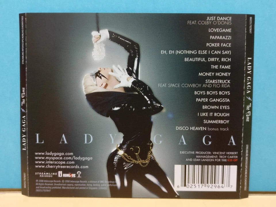 CH888 Lady Gaga The Fame 2008 Singapore Edition English CD ZN248