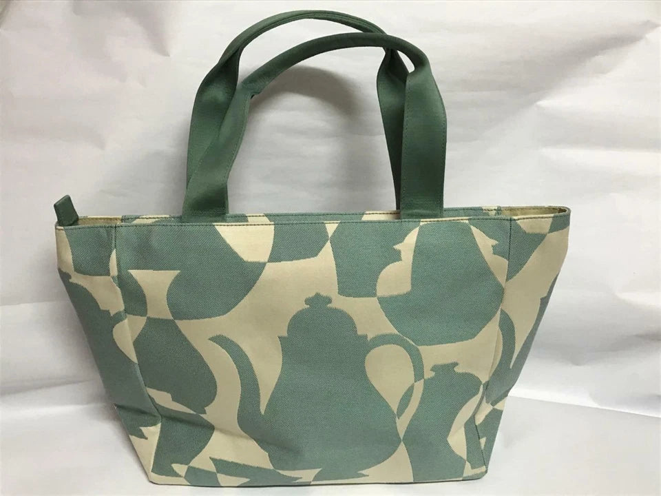 CH888 Authentic Jim Thompson Rare Limited Edition Blue Teapot Canvas Bag 1 Only (G011)