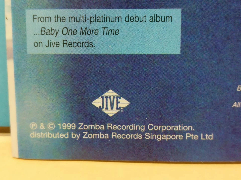 CH888 Britney Spears Singles Born To Make You Happy 1999 Promo Singapore English CD ZN253