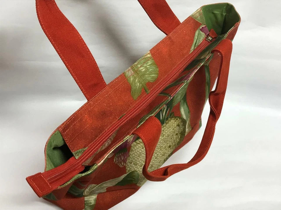 CH888 Authentic Jim Thompson Rare Limited Edition Plant Canvas Bag 1 Pc Only (G010)