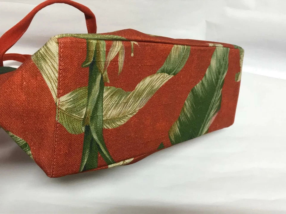 CH888 Authentic Jim Thompson Rare Limited Edition Plant Canvas Bag 1 Pc Only (G010)
