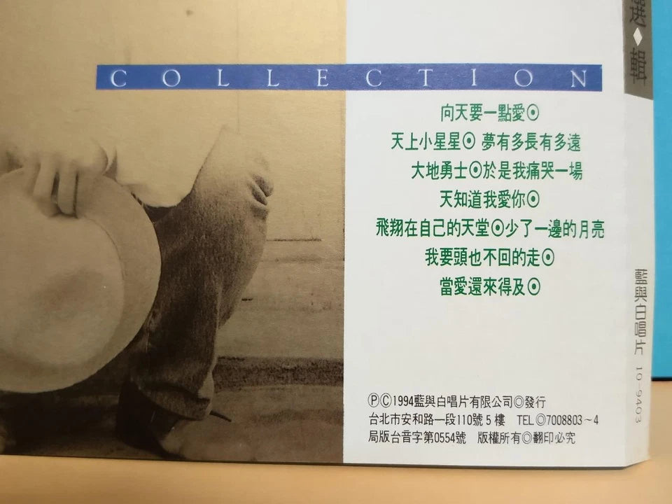 CH888 Taiwan Wang Zhong Ping 王中平 精选集 1994 Taiwan Chinese CD ZN030