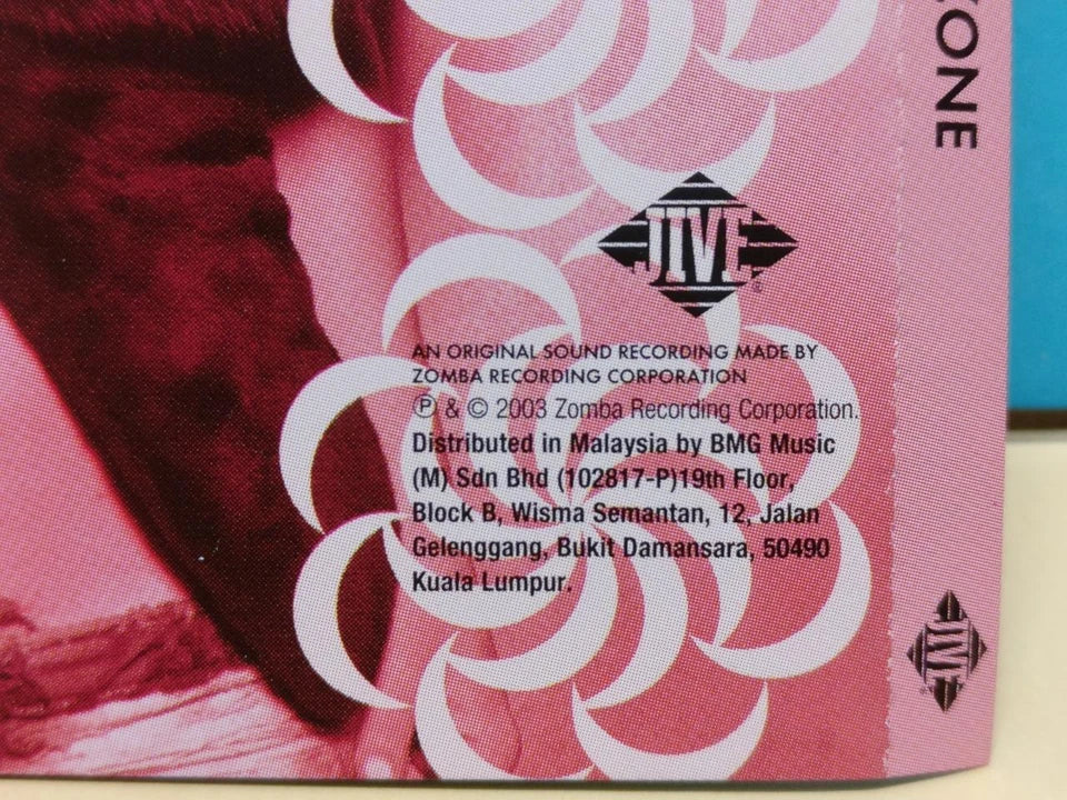 CH888 Britney Spears In The Zone 2003 Mega Rare Malaysia Edition English CD ZN250