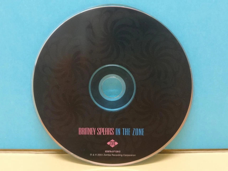 CH888 Britney Spears In The Zone 2003 Mega Rare Malaysia Edition English CD ZN250