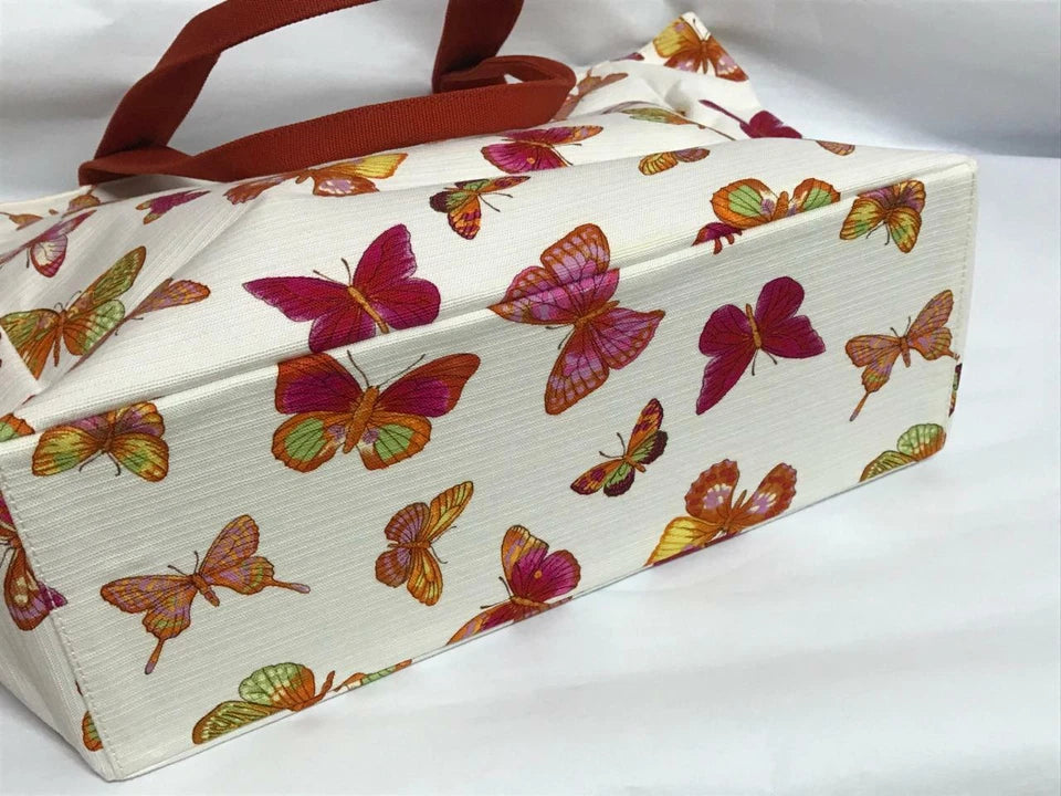 CH888 Authentic Jim Thompson Rare Limited Edition Butterfly Canvas Bag 1 Only (G013)