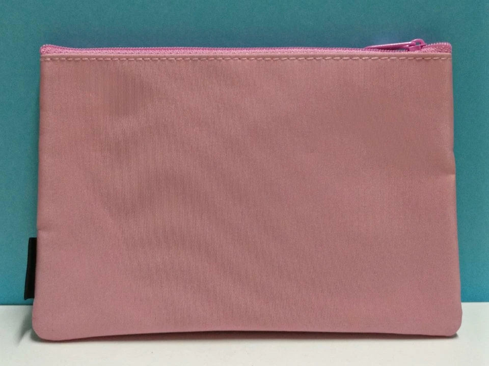 CH888 Pink CHEEKY Glitter Wordings On Ladies Unique Cosmetic Pouch With Mirror (G016)