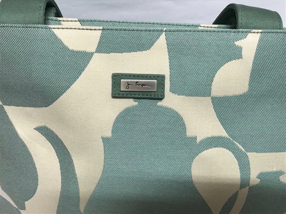 CH888 Authentic Jim Thompson Rare Limited Edition Blue Teapot Canvas Bag 1 Only (G011)