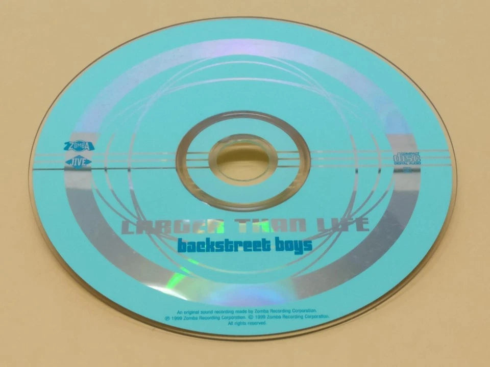 CH888 BSB Backstreet Boys Larger Than Life Singles 1999 Promo English CD ZN256