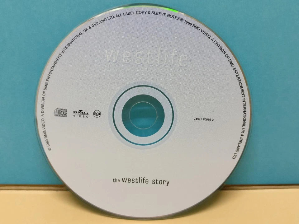CH888 Westlife The Westlife Story 1999 Rare Singapore English Video CD VCD ZN303