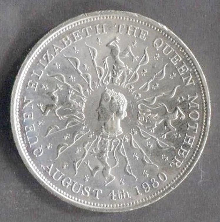 CH888 Vintage Old UK England Queen Elizabeth 1980 Coin (OC237)