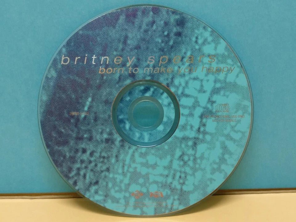CH888 Britney Spears Singles Born To Make You Happy 1999 Promo Singapore English CD ZN253