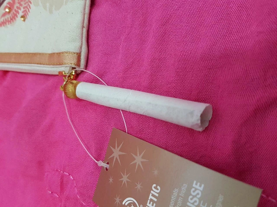 CH888 Unused The Body Shop Peacock Tassel Cosmetic Pencil Pen Case Pouch W/Tag (G022)