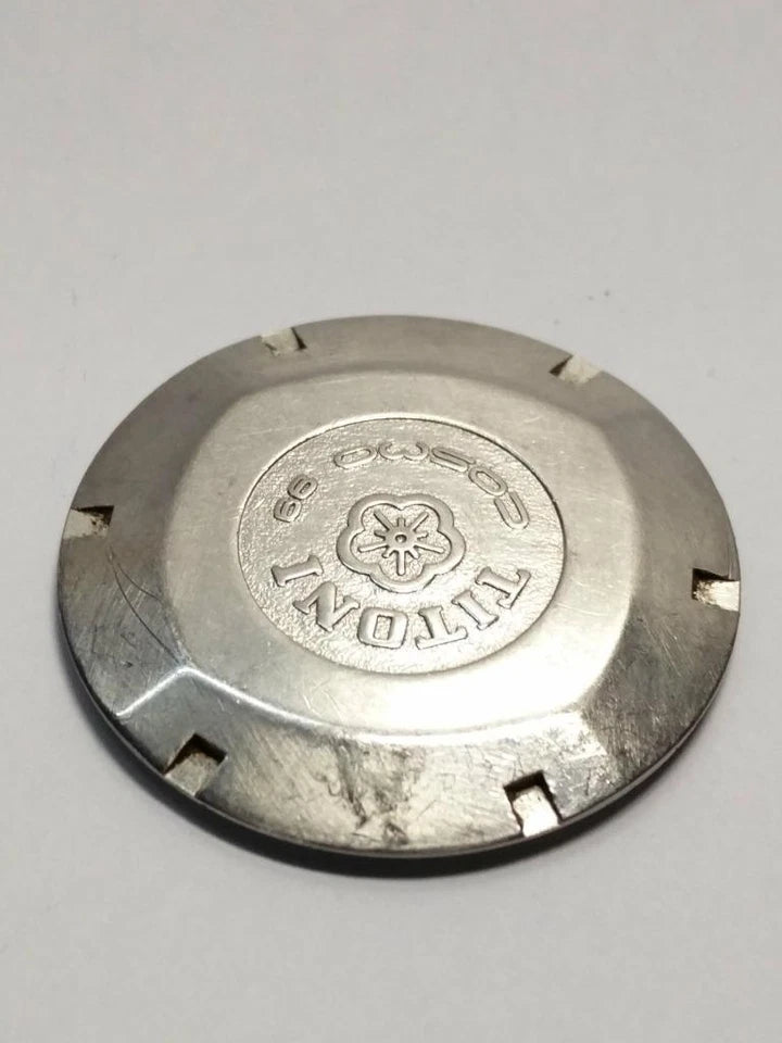CH888 Titoni Cosmo 99 Rare Vintage Preowned Mens Back Case Watch Spare Parts (LK378)