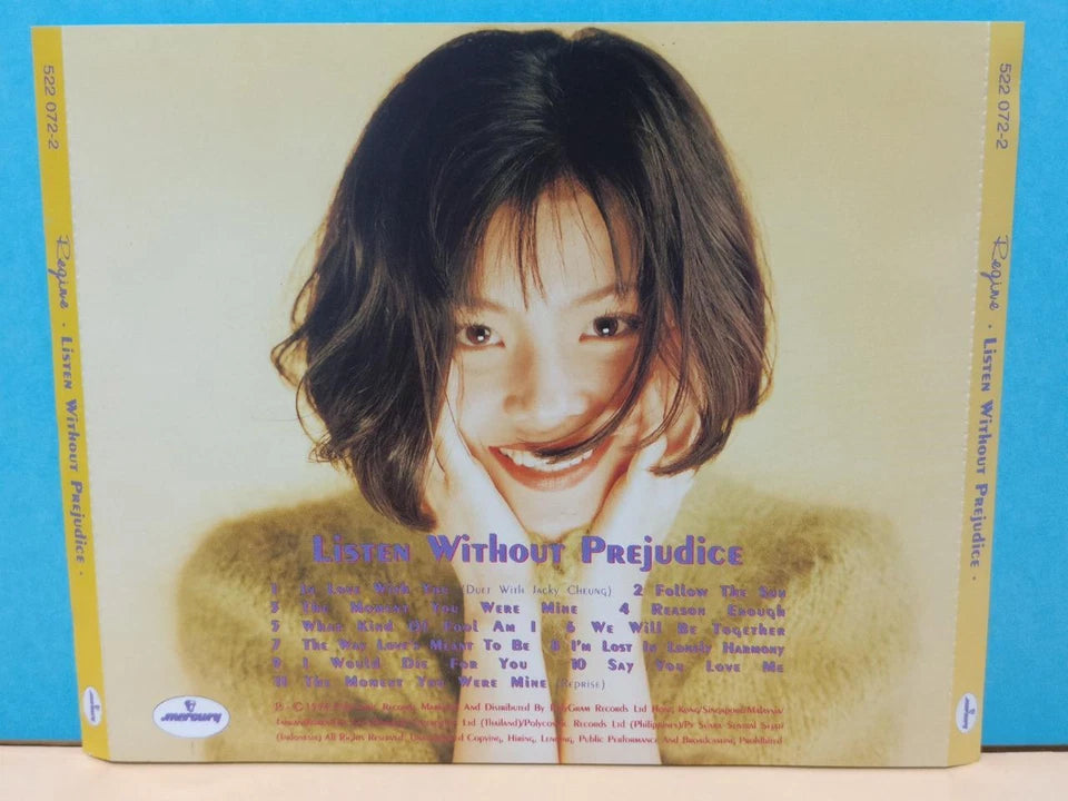 CH888 Philippines Regine Jacky Cheung In Love With You 1994 Rare Singapore English CD ZN166