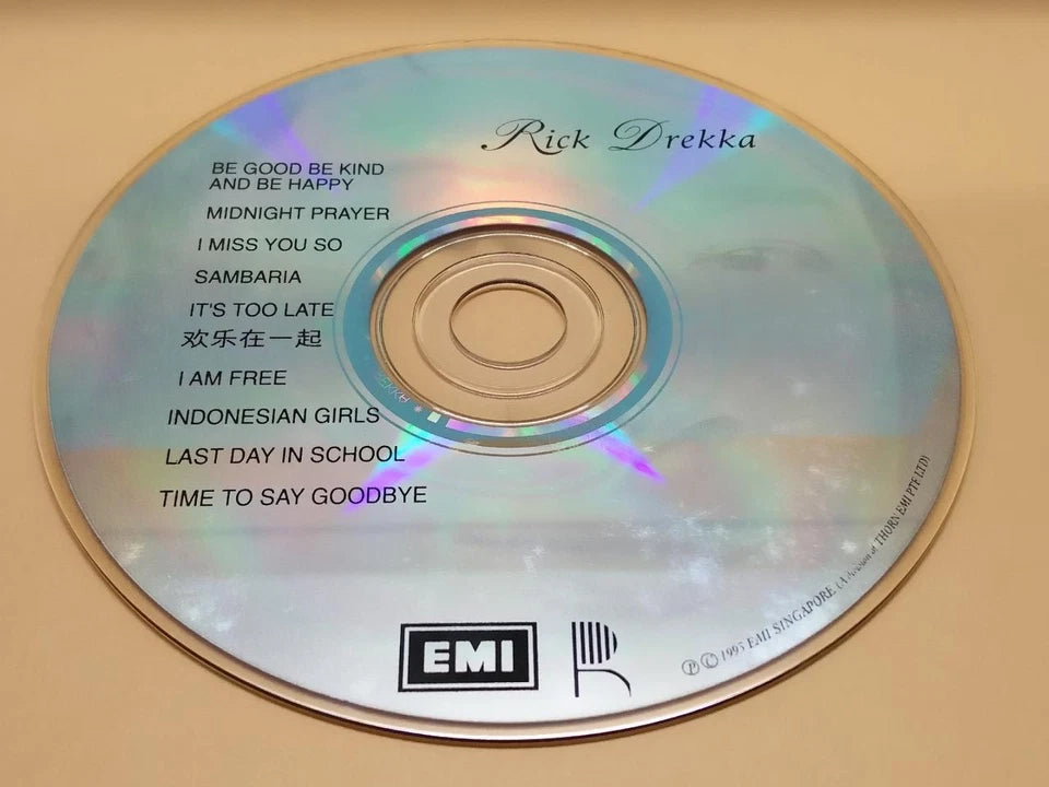 CH888 Singapore Rick Drekka 1995 Singapore English CD ZN012