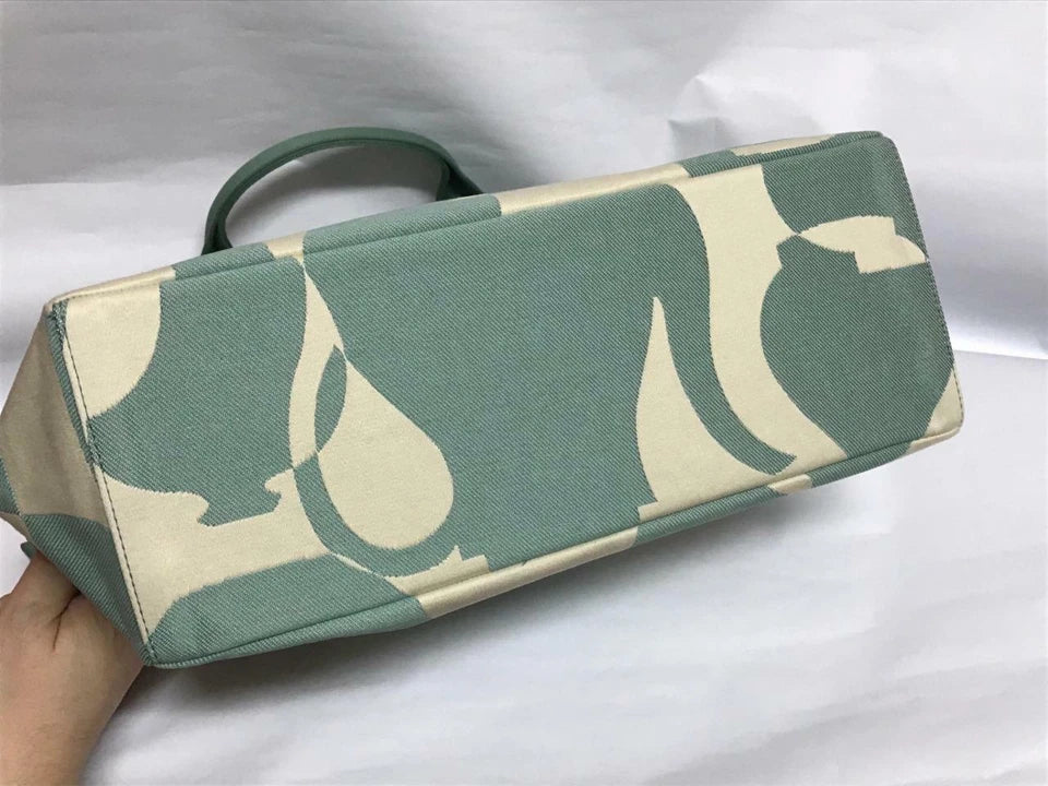 CH888 Authentic Jim Thompson Rare Limited Edition Blue Teapot Canvas Bag 1 Only (G011)