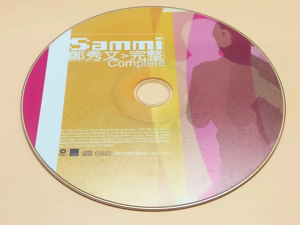 CH888 Hong Kong Sammi Cheng 郑秀文 完整 Complete 2001 Singapore Promo Chinese CD ZN079