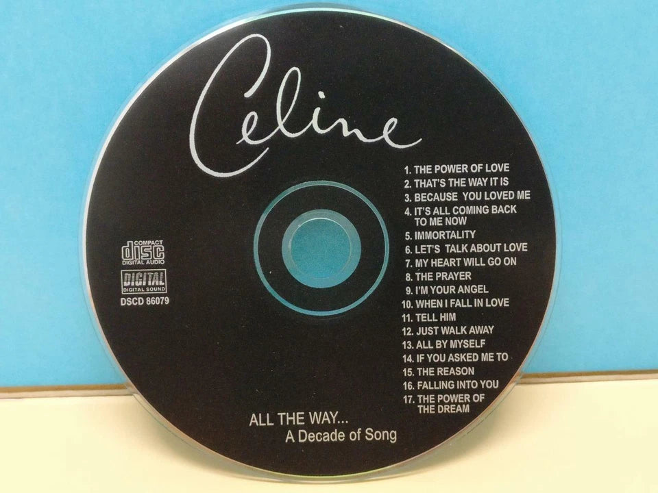 CH888 Celine Dion On Cover Only Malaysia English CD ZN226