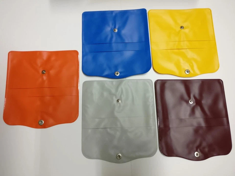 CH888 Rare Vintage Casio PVC Plastic Colourful Watch Pouch Case x5 per Lot (TP392A)