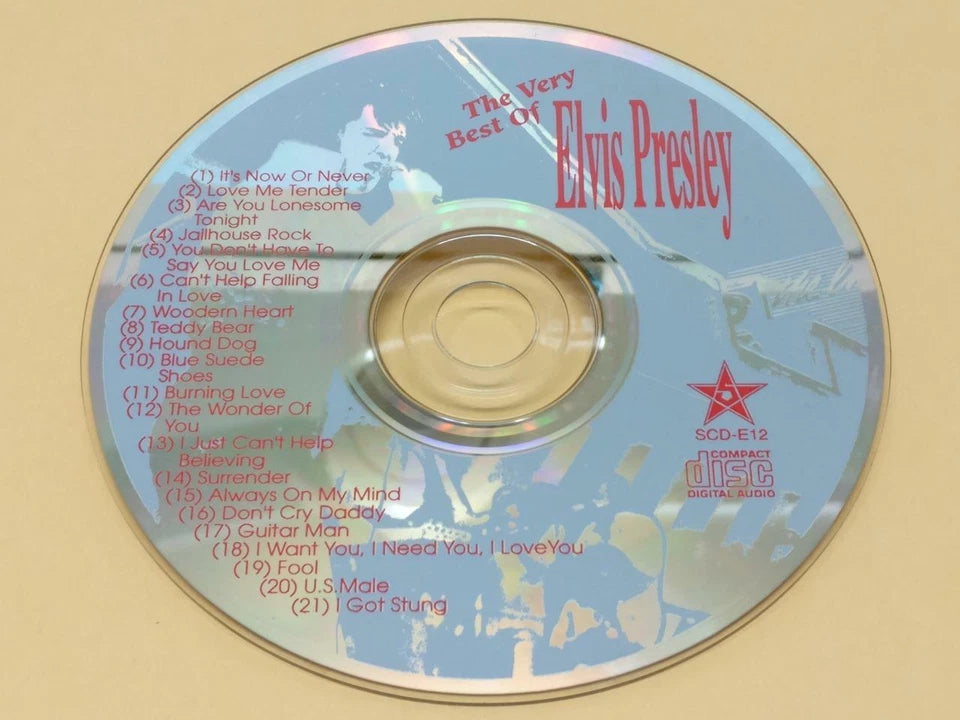 CH888 Elvis Presley On Cover Only Unique Photo Rare Singapore English CD ZN229