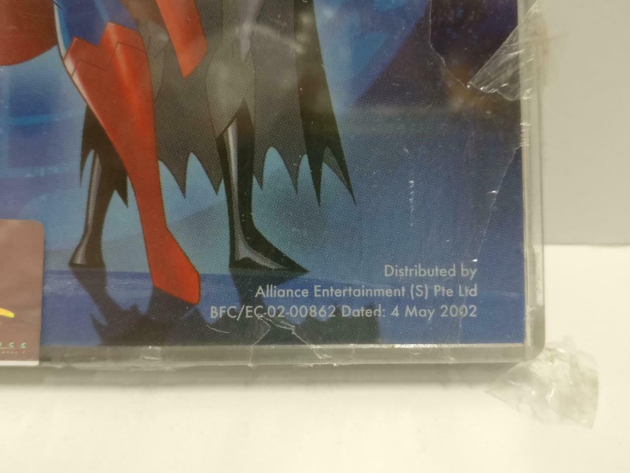 Sealed Cartoon Justice League Superman 2002 Singapore English Video VCD CD1078