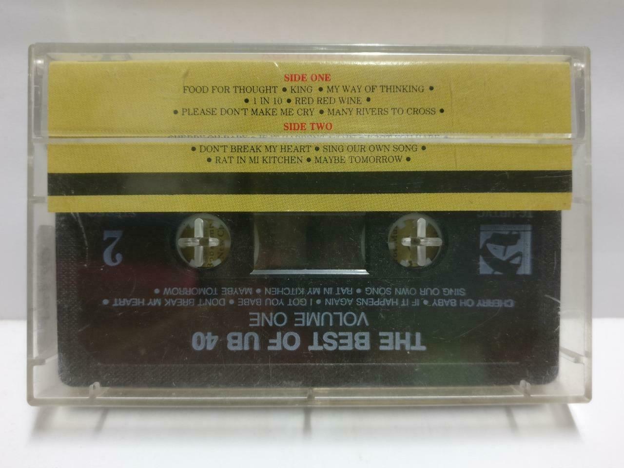 The Best Of UB40 Red Red Wine 1988 Mega Rare Malaysia English Cassette CT508