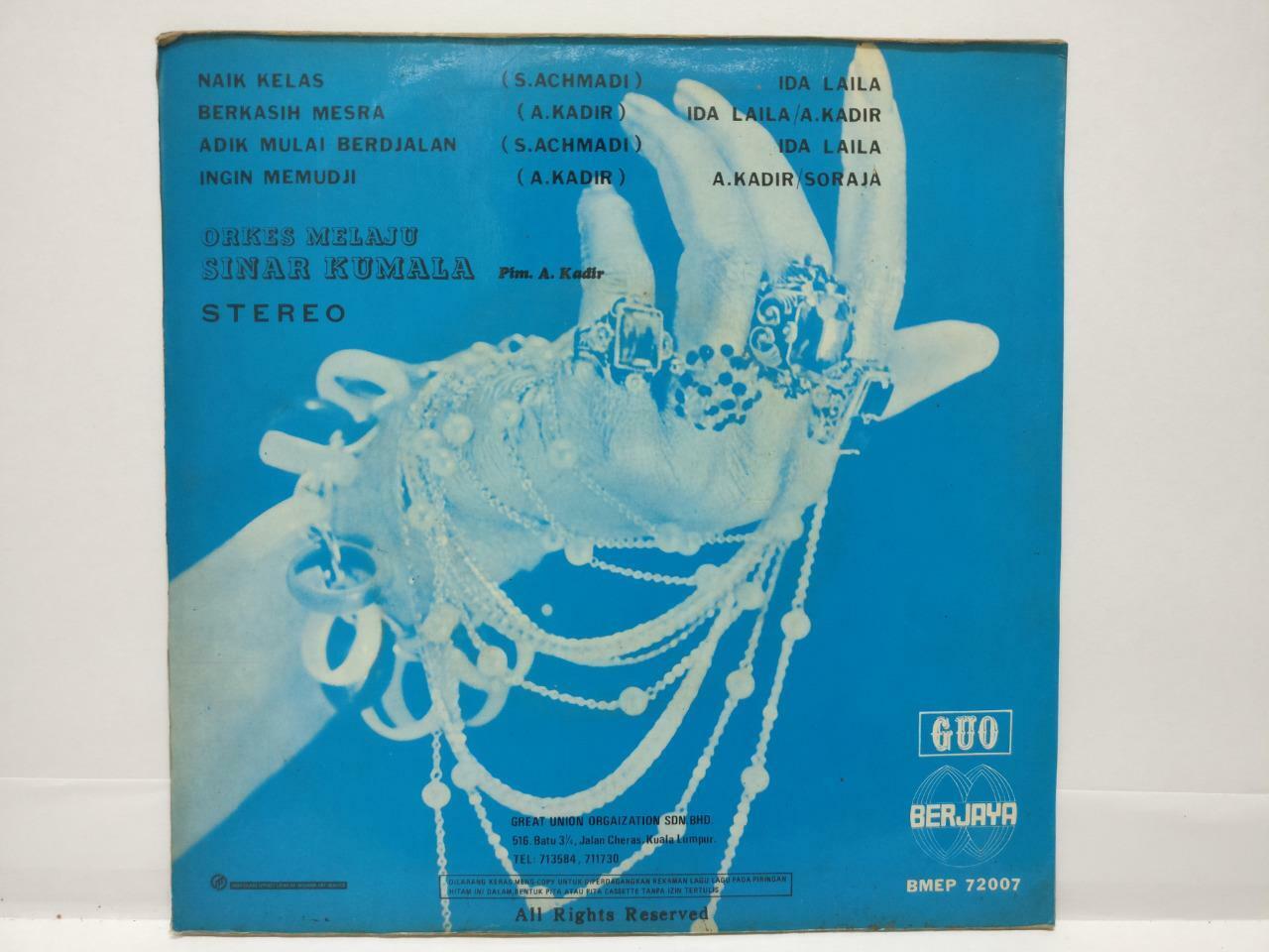 Malaysia Malay Berkasih Mesra Ingin Rare Sinar Kumala Band Jewellery EP 7" EP340
