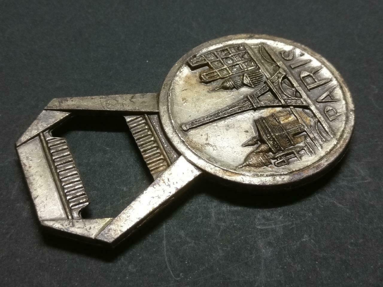 LP888 Vintage France Paris Eiffel Tower Souvenir Metal Bottle Opener F/S B969 *F