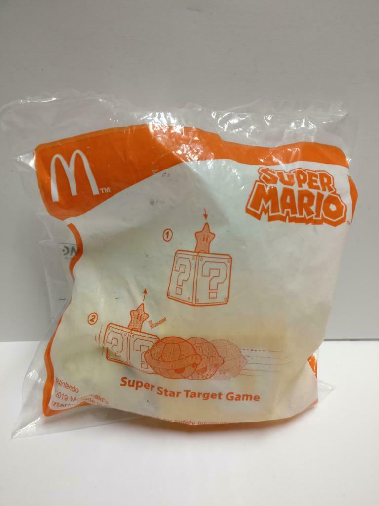 McDonald's Sealed Nintendo Super Mario Target Game 2019 Toy Malaysia F/S PTY171