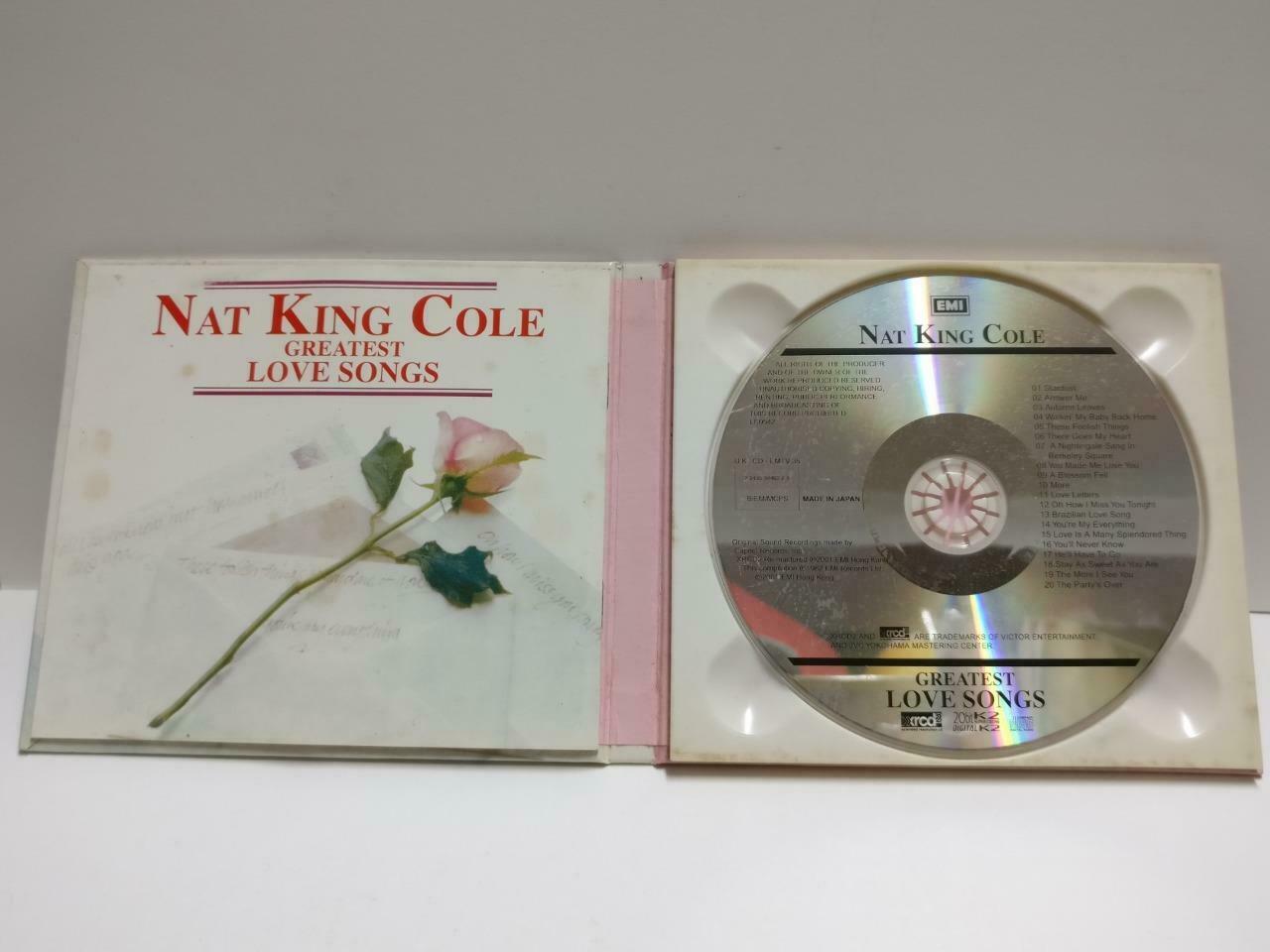 XRCD EMI Nat King Cole Greatest Love Songs 2001 Japan English CD CD1152 D