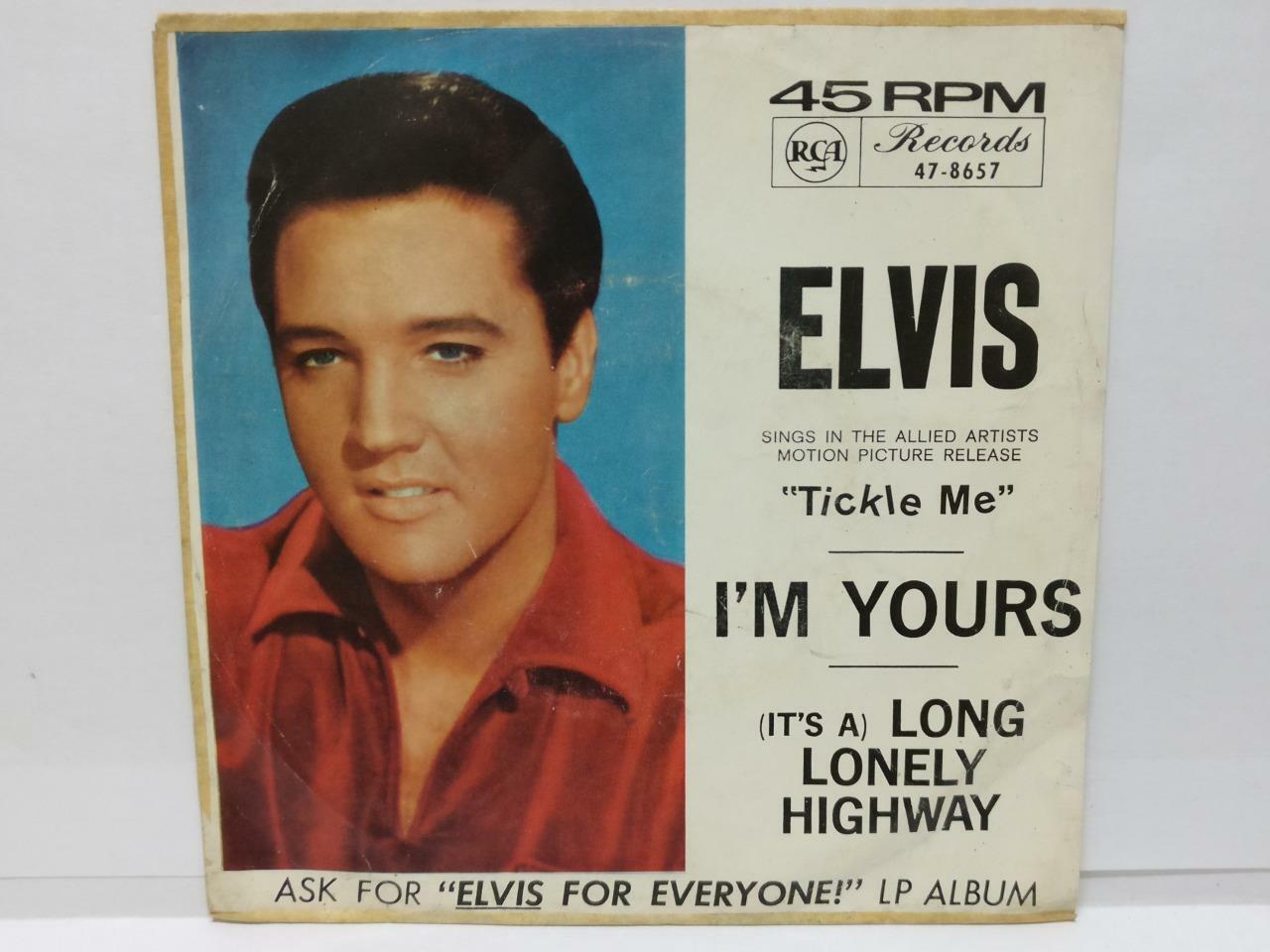 Elvis Presley I'm Yours RCA Australia 7" English EP (EP064)