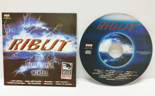 Malay Ribut Compilation MAY Handy Black 2001 Malaysia Melayu CD (CD701)