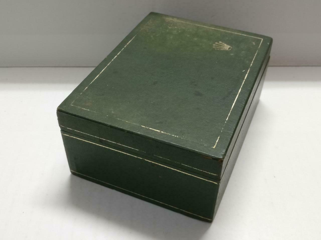 Vintage Rolex Watch Green Empty Box 06.00.06 Switzerland (BX016)