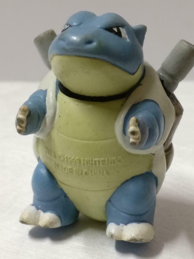 Japan Nintendo 任天堂 Pokemon Blastoise 1.57" Mini PVC Toy Figure F/S (FTY060) *15