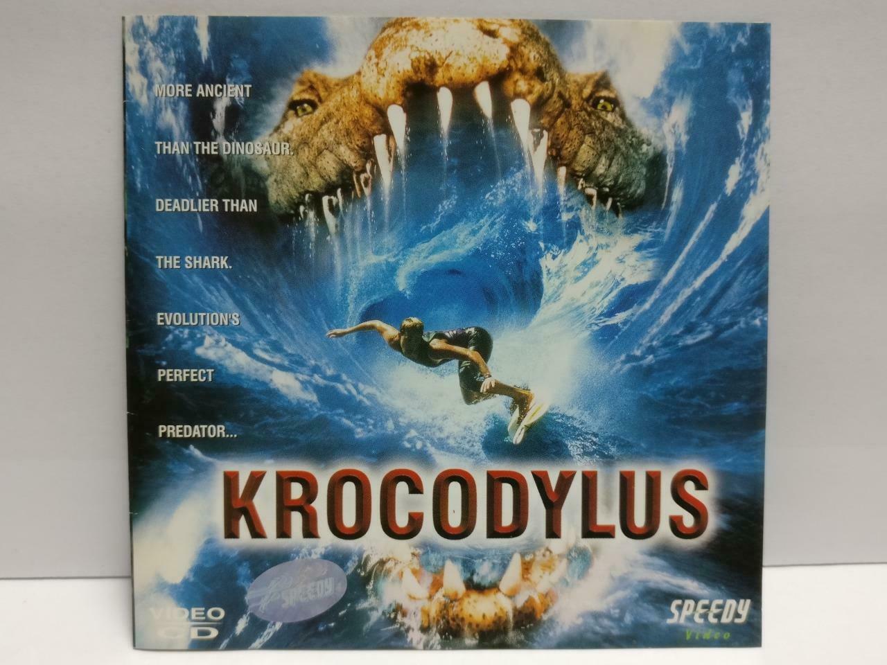 Horror Movie Krocodylus Matt Borlenghi Rare Malaysia Video CD 2x VCD OOP CDS359