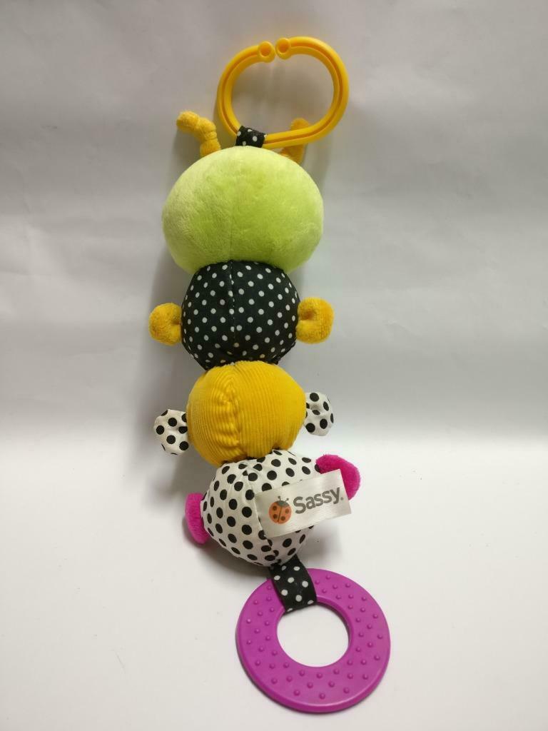 Cute Caterpilla Hanging Toy With Mirror 13" Plush Soft Toy F/S (PTY119)