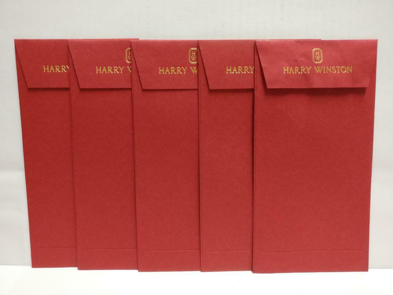 Rare Chinese New Year Red Packets Harry Winston Pocket Envelope - 5pcs (AC371)