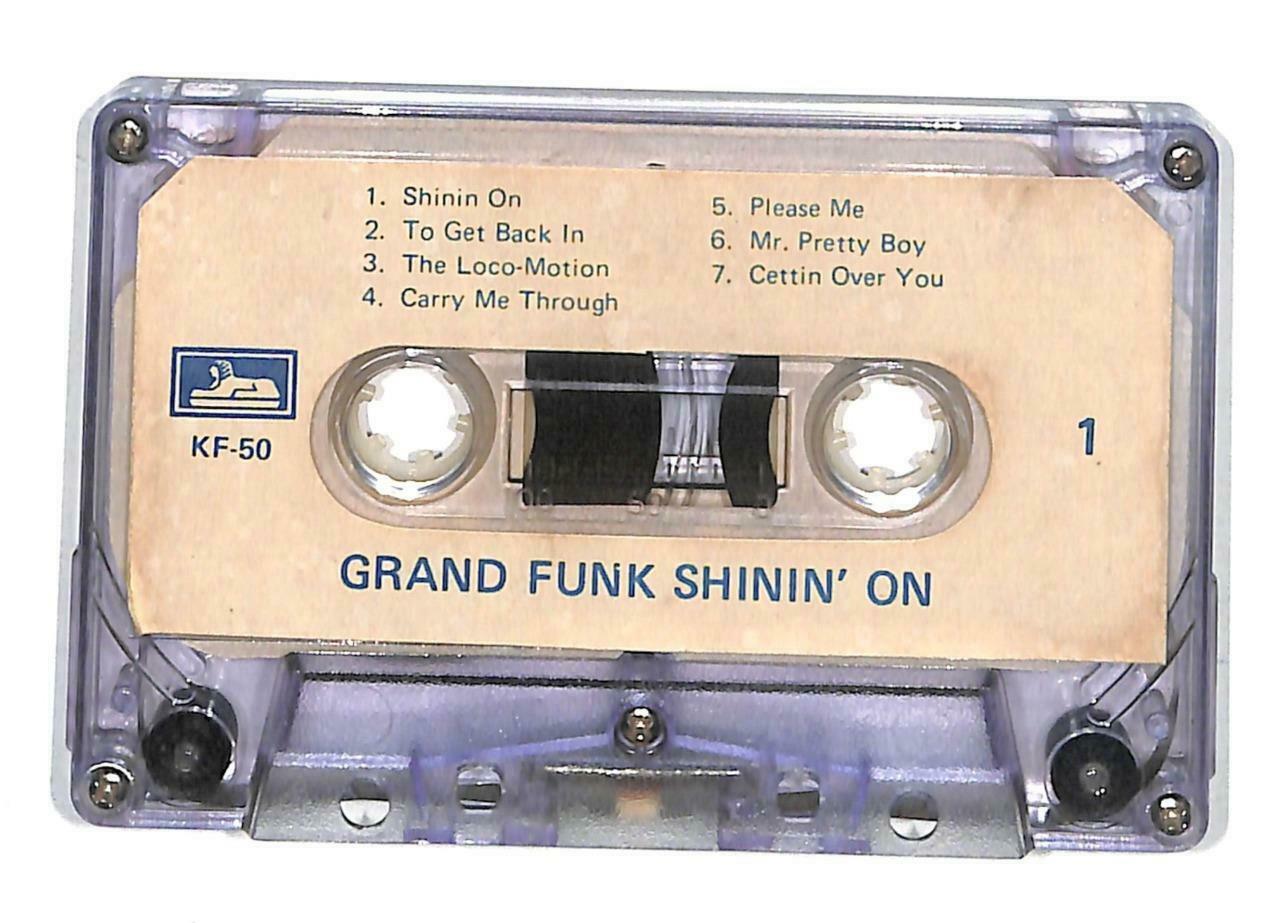Rare Grand Funk Shinin'On I Want Freedom Singapore English Cassette CT940
