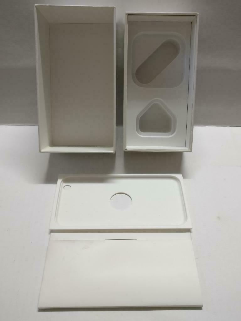 Apple iPhone 6 64GB With Info Papers & Sticker White Empty Box Only (BX041)