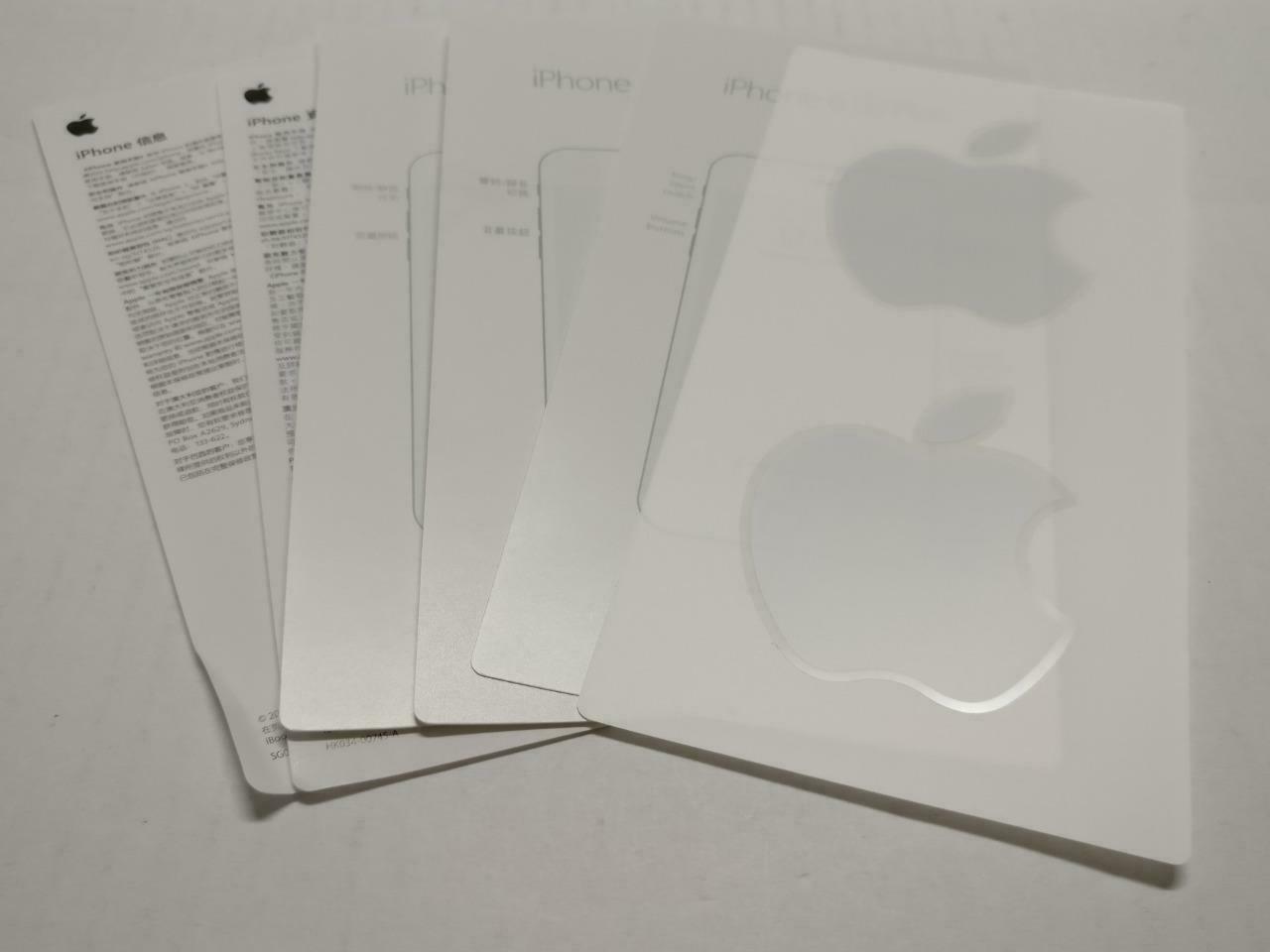 Apple iPhone 6 S Plus 64GB W/ Info Papers & Sticker White Empty Box Only (BX051)
