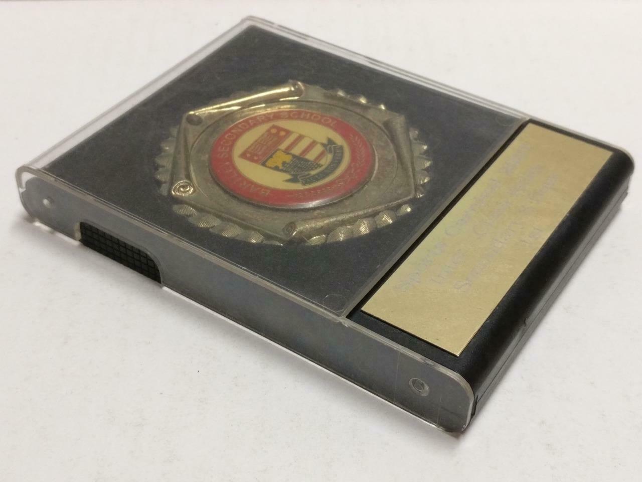Singapore Bartley Secondary School Sports Carnival 2007 Medal w/ Box (C097)